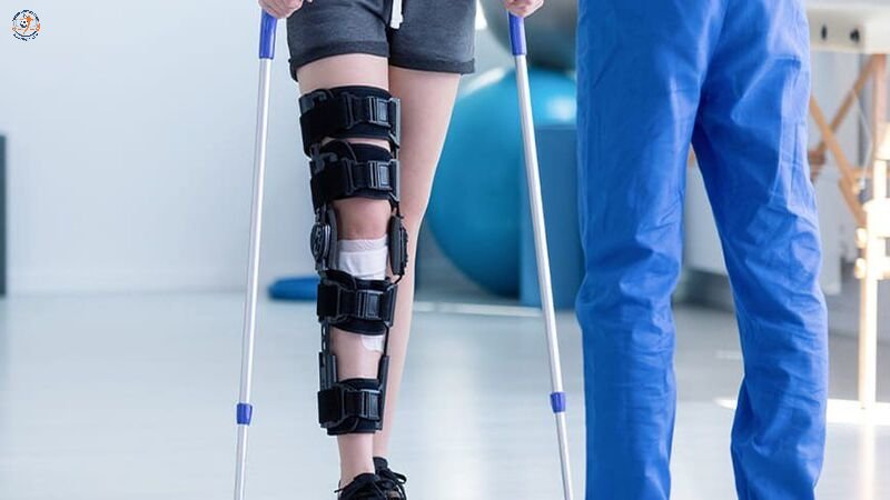 Tập cho gót chịu lực một phần